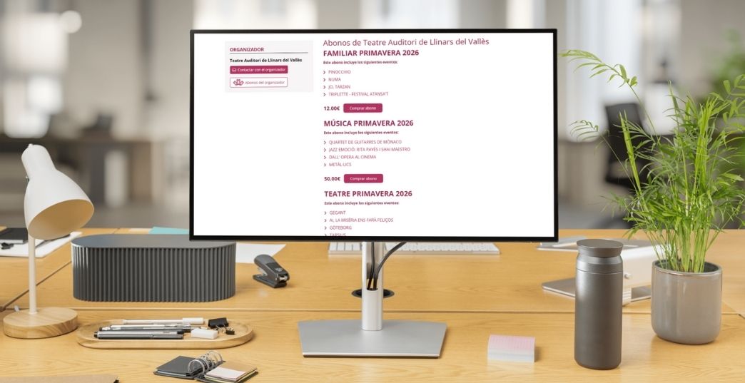 Nuevas formas de compartir eventos y abonos en Entrapolis