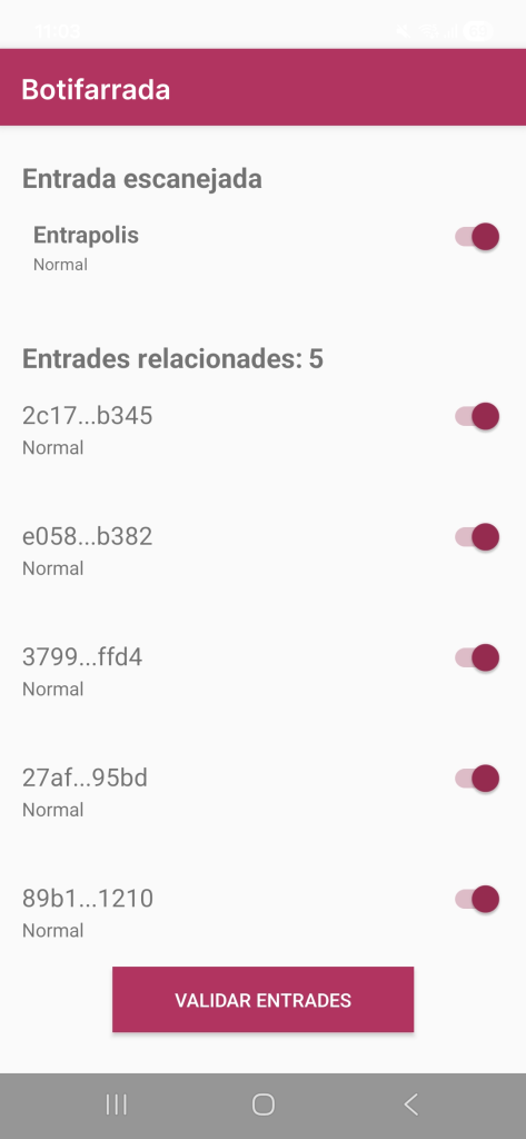 mútilpes entrades android ca