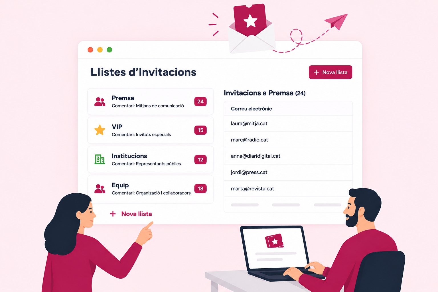 Organitza millor les teves invitacions a Entrapolis